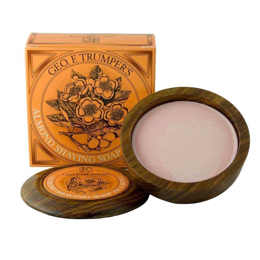 Geo. F. Trumper Hard Shaving Soap Wooden Bowl 80g